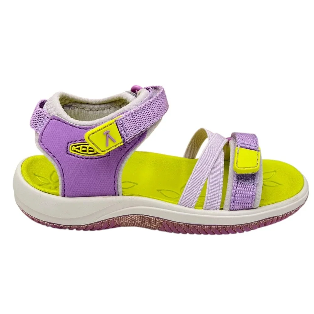 Keen Toddler Girls Outdoor Sandal Size 8‎ Lavender Adjustable Water Friendly